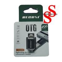 Lightning OTG адаптер RECRSI OT-G03 — высокоскоростной USB 3.0 (200 MB/s)