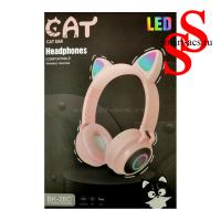 Наушники HEADPHONES CAT EAR BK-28C
