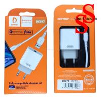 Зарядное сетевое DENMEN DC07T QC3.0 (1USB 3.6A 18W) Type-C