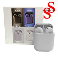 Беспроводные наушники INPODS 12 SIMPLE GRAY МАТОВЫЕ