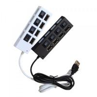 USB HUB 4port c включателем