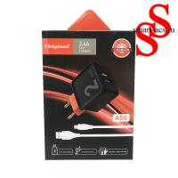 БЛОК СЗУ + КАБЕЛЬ Мicro usb ORIGINAL A50