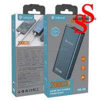 Портативный внешний аккумулятор Celebrat PB-08 20000 mAh