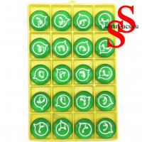 Попсокеты с логотипом WhatsApp объёмные