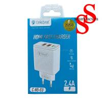  БЛОК+КАБЕЛЬ CELEBRAT C-N5-EU A-Lightning HOME FAST CHARGER