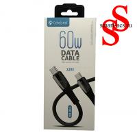 КАБЕЛЬ CELEBRAT 60W HB-06C TYPE-C to TYPE-C