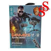 Hаушники Bluetooth SPORTS + MUSIC + GAMES GM-B2