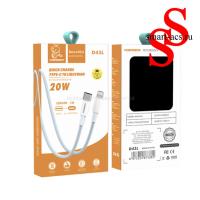 кабель DENMEN D43L LIGHTINIG TYPE-C TO LIGHTING 