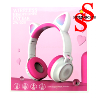 Наушники WIRELESS HEADPHONES CAT EAR ZW-028