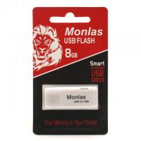 USB FLASH DRIVE MONLAS 8GB БЕЛАЯ
