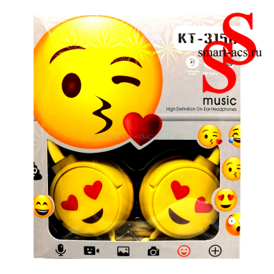 Наушники ДЕТСКИЕ KT-3156 SMAIL