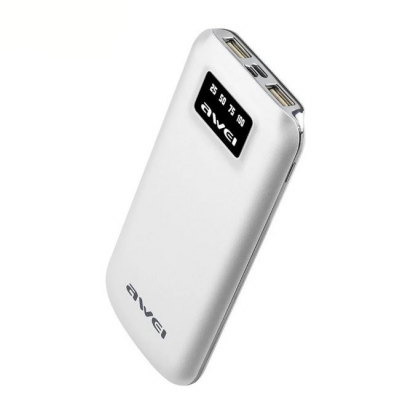 Внешний аккумулятор Аwei p50k 10000 mah White