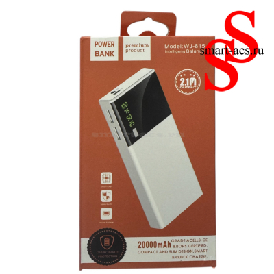 Портативный аккумулятор Power bank WJ-815
