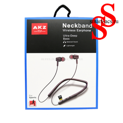 Hаушники Bluetooth SPORTS AKZ T37