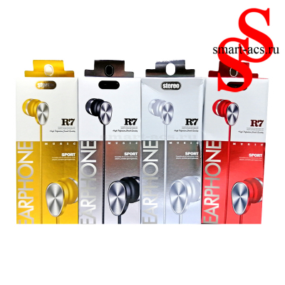 НАУШНИКИ SPORT EARPHONE MUSIC R7