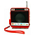 Колонка WS-918 microSD USB FM красная