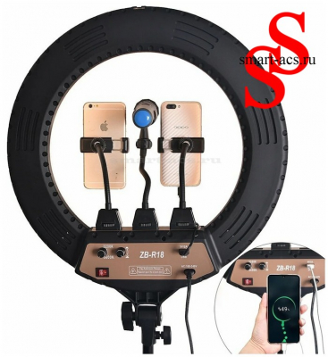 Светодиодная кольцевая лампа Ring Fill Light ZB-R18