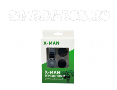 Линзы для телефона X-MAN 190° SUPER FISHEYE