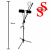 4В1 professional microphone stand 4В1 professional microphone stand