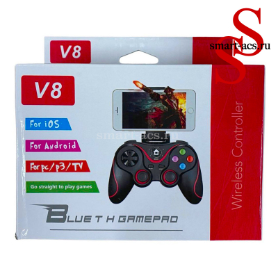 Беспроводной геймпад V8 (TV, PC IOS, ANDROID