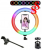 Светодиодная кольцевая лампа RGB LED SOFT RING LIGHT MJ33 Светодиодная кольцевая лампа RGB LED SOFT RING LIGHT MJ33