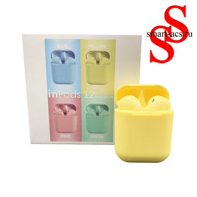 Беспроводные наушники INPODS 12 MACARON YELLOW