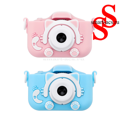 Детская камера Childrens Fun Camera X5 КОШЕЧКА