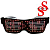 ОЧКИ MAGIC LED EYEGLASSES КРАСНЫЕ