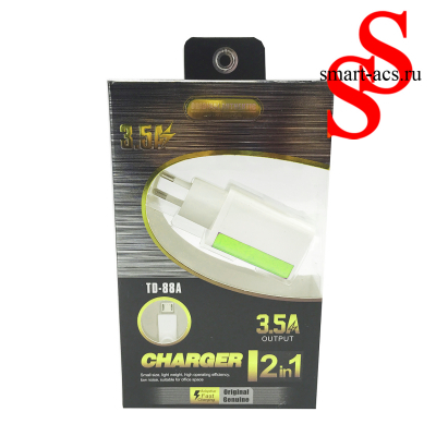 БЛОК СЗУ + КАБЕЛЬ Мicro usb ORIGINAL AUTHENTIC TD-88A