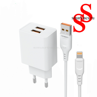 БЛОК+КАБЕЛЬ  DENMEN DC05L Lightning