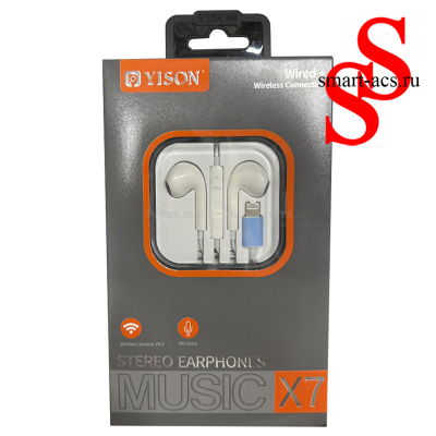 ПРОВОДНЫЕ НАУШНИКИ YISON X7 