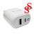 Сетевой адаптер-зарядное устройство Quick PD Charger 45W (Model: A25)