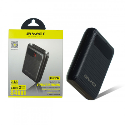 POWER BANK AWEI P27K 8400 MAH