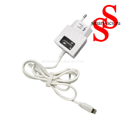 СЕТЕВОЕ ЗАРЯДНОЕ УСТРОЙСТВО SMX-016 IPHONE 