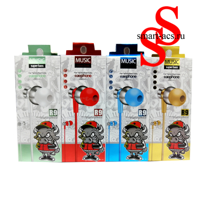 НАУШНИКИ SPORT EARPHONE MUSIC R9