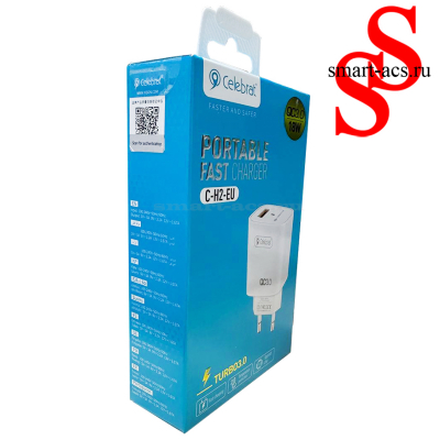 БЛОК CELEBRAT C-H2-EU PORTABLE FAST CHARGER