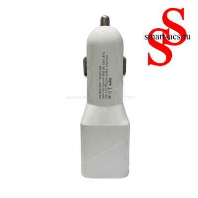 Автомобильное зарядное устройство QC4.0 + PD 30W (L-4100DS)