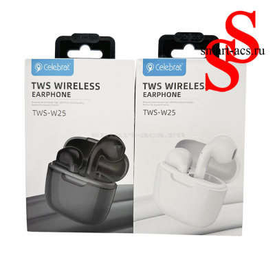 БЕСПРОВОДНЫЕ НАУШНИКИ CELEBRAT TWS-W25