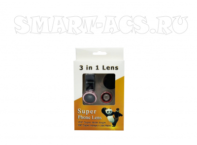 Линзы для телефона 3 IN 1 PHOTO LENS