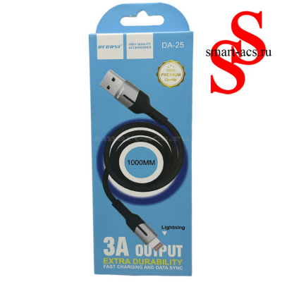 Дата-кабель REGRSI DA-25 Lightning 8-pin для Apple