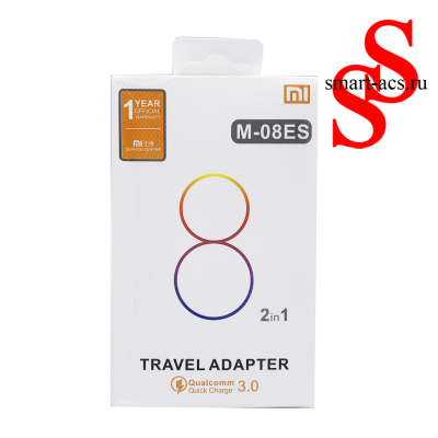 БЛОК СЗУ + КАБЕЛЬ Мicro usb M-08ES