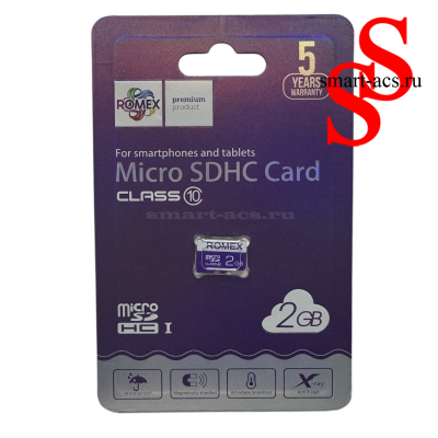 КАРТА ПАМЯТИ ROMEX 2GB