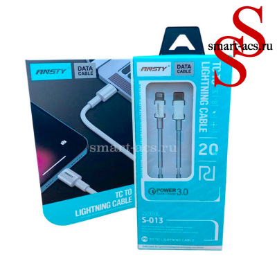 Кабель ANSTY S-013 20W TC TO LIGHTNING CABLE