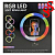Лампа RGB LED SOFT RING LIGHT CXB-RGB 350