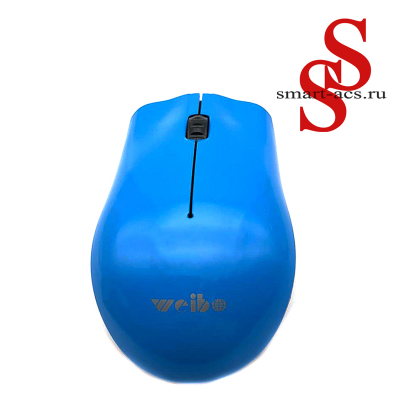 Мышь беспроводная WEIBO 2.4 Ghz (СЕРАЯ)
