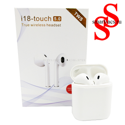 Беспроводные наушники TWS I18-TOUCH БЕЗ ГАРАНТИИ