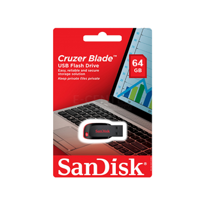 USB FLASH DRIVE CRUZER BLADE 64GB