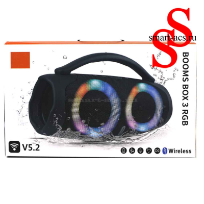ПОРТАТИВНАЯ КОЛОНКА BOOMS BOX 3 RGB