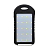 Power Bank  30000mAh USB(1A) с солнечной батареей, индикатор заряда, фонарик
