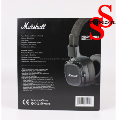 Беспроводные наушники Marshall major IV (Маршал)